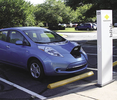 Yokogawa is offering electric vehicle charging stations to employees at its Newnan, Ga. facility