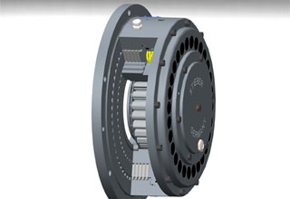 The product features a compact design with increased torque capacity compared to conventional designs, which helps avoid the over specification of gearboxes