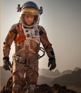 Starring in The Martian are Matt Damon ... and emerging aerospace technologies. In fact, many of the movie’s dramatized rover, camera, and solar-panel actuating systems incorporating motion components already exist. Photo courtesy Aidan Monaghan and Fox Films