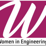 Women in Engineering logo design world