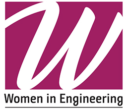 Women in Engineering logo design world