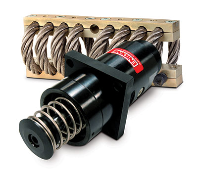 ITT Enidine;s Adjustable Mid Bore Shock Absorber and wire rope isolator