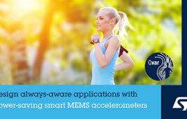 AI-enhanced accelerometers equipped with latest standard I3C interface