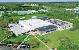 Aerial shot of the New Facility 2023