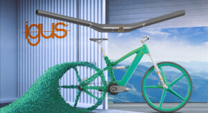 igus-green-bike-blue-background