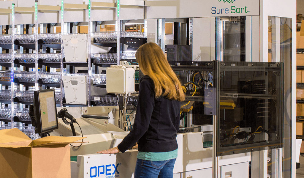 Dematic partners with OPEX as an integrator of Sure Sort for small item sorting